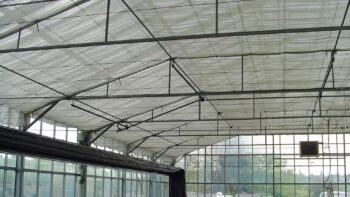 Dans les serres, jusqu’à 40 % de chauffage en moins avec les écrans thermiques