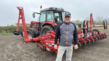 Benoît : « Premiers hectares de betteraves et raisonnement économique »