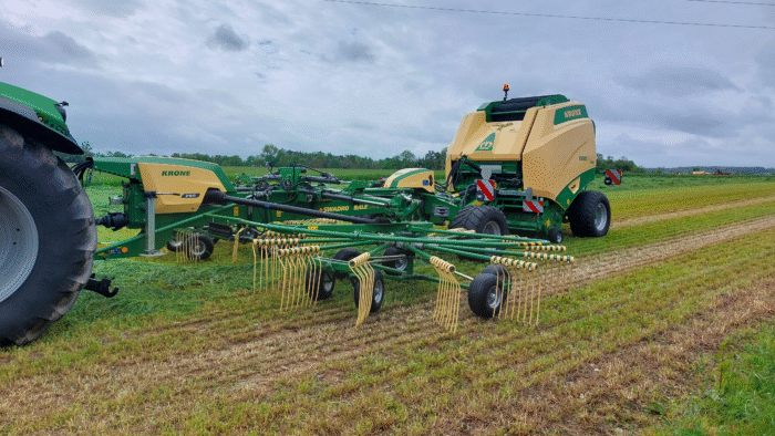 Swadro Bale Train TC 880 Pro Krone