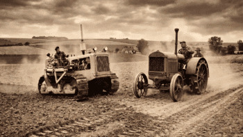 Petits tracteurs à roues ou gros tracteurs à chenilles ? La question s&rsquo;est posée dès 1944