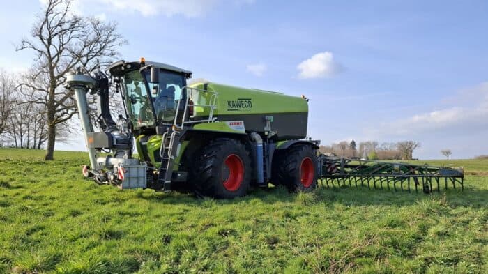 Claas Xerion Kaweco épandage digestat