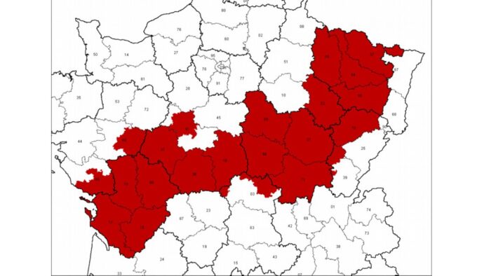 carte zones intermédiaires