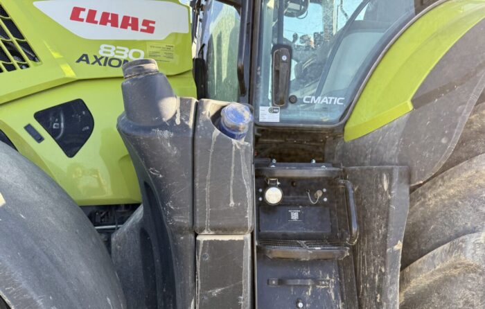 Cabine Claas Axion consommation GNR Adblue