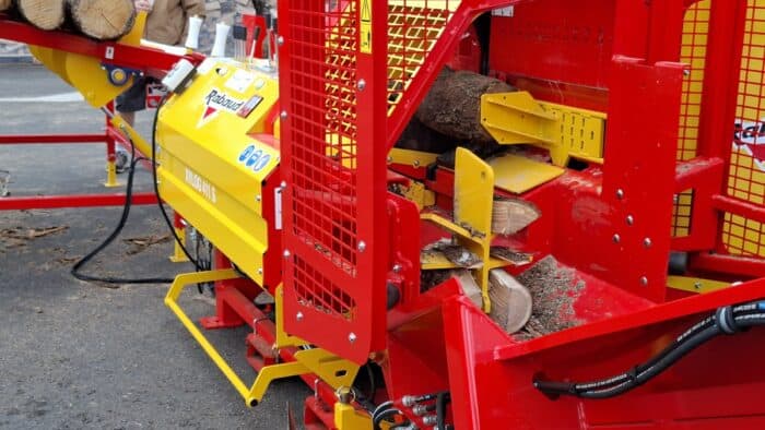 combiné scieur fendeur Rabaud Xylog 411