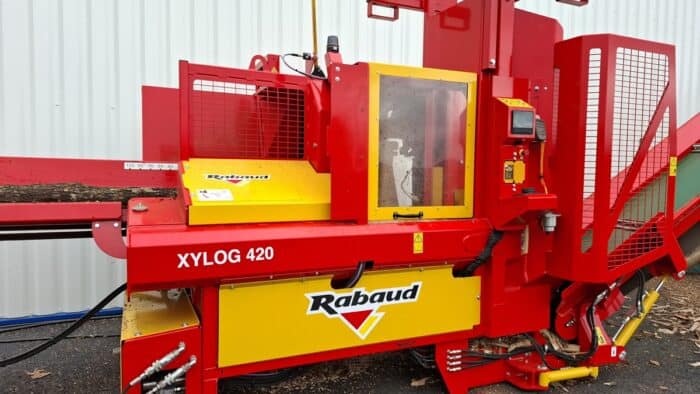 combiné scieur fendeur Rabaud Xlyog 420 Néotech
