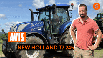 [Avis] New Holland T7 245 : Un moteur puissant et sobre
