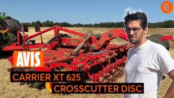 [Avis] Carrier XT 625 CrossCutter Disc : une profondeur maîtrisée