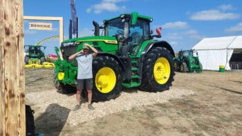 Sur le John Deere 6R 260 : la transmission powershift e19 en détail