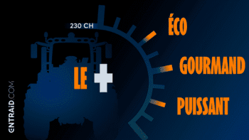 Tracteurs de 230 ch : lequel consomme le moins ?