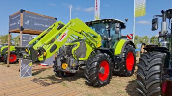 Première vidéo du Claas Arion 5 CMatic