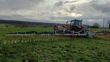 Épandage sans tonne en Bretagne : jusqu&rsquo;à 278 m³/h de débit de chantier en cuma