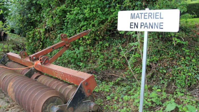 Zone de préparation des réparations