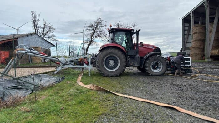 Le système d'épandage sans tonne Slurrykat