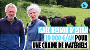 20 000 €/an pour tout le matériel nécessaire à l’exploitation