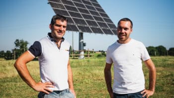Tracker et batterie pour 80 % de la conso des 70 vaches laitières