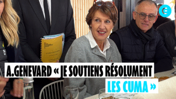 Annie Genevard : “Je soutiens résolument les cuma”