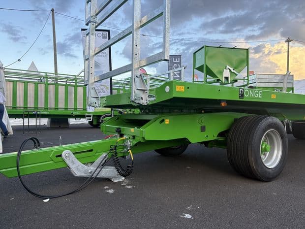 La gamme de plateaux fourrager Ponge RCPX reçoit une homologation 40 km/h