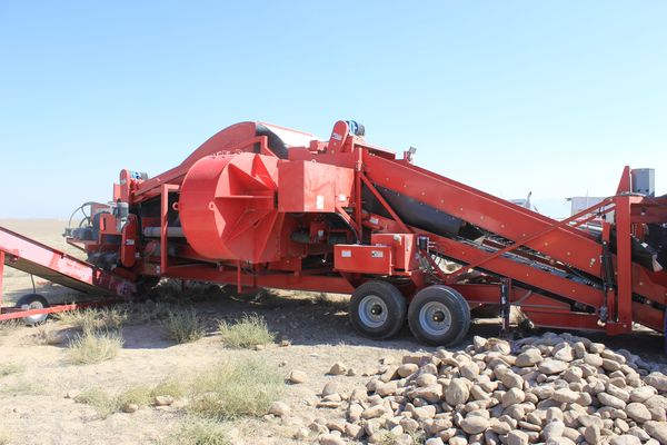 or grimme stationaere anlage mit airsep