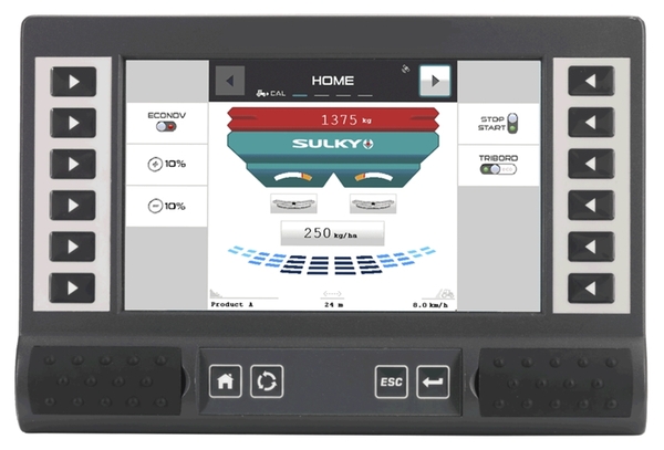 sulky terminal isobus